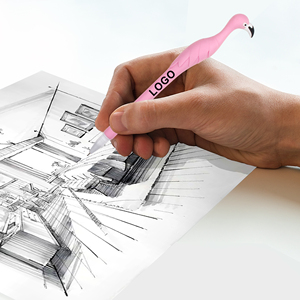 Bolígrafo de Gel Promocional con Forma de Flamenco, Impresión de Logotipo Personalizado de Alta Calidad, para Regalos Infantiles de Plástico - Product Image 5