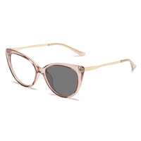Nuevas Gafas Unisex con Protección Anti Luz Azul, Fotocromáticas, con Diseño Geométrico y Montura Óptica
