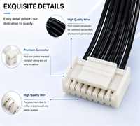 Cableado con Conector GH XH y Bloqueo, Arnés de Cables de 2P, 3P, 4P, 5P, 6P, 8P, 10P para Equipos Industriales y Domésticos Inteligentes
