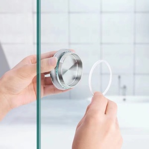 Round Shower <strong>Door</strong> Handle Glass Sliding <strong>Door</strong> Pull Push Handle Hidden Concealed Bath Room <strong>Door</strong> <strong>Knob</strong> - Product Image 3
