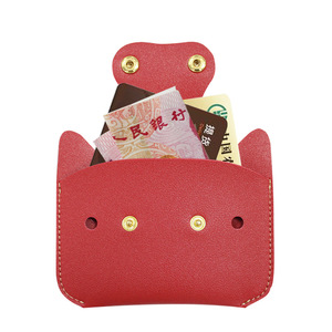 Handmade custom leather cartoon coin <b>purse</b>, cute pig coin and earphone organizer. - Product Image 3
