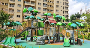 गर्म बिक्री प्लास्टिक स्लाइड उद्यान बच्चे खिलौना बड़ा आउटडोर खेल का मैदान बच्चों के लिए - Product Image 4