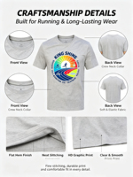 T-shirts graphiques premium, T-shirts de sport respirants, T-shirts de course pour hommes, T-shirts à séchage rapide, T-shirts amples pour hommes – Vente en gros
