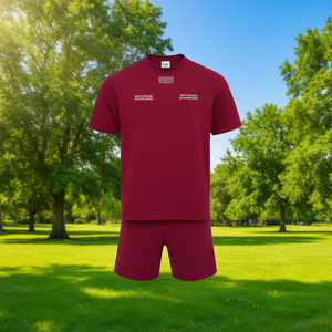 Ensemble de chemises décontractées d'été pour hommes, en coton molletonné respirant, deux pièces, avec logo personnalisé, Noor Regalia LLC - Product Image 2