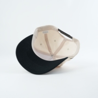 Casquette de baseball structurée personnalisée de haute qualité, 6 panneaux, en sergé de coton, brodée, avec logo personnalisé