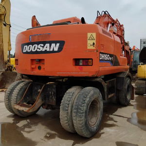 En vente utilisé Stock importé de Corée Doosan Dh150/ 15Ton excavateur à roue Dh150w-7 DH210W DX150W - Product Image 4