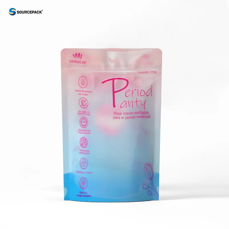 Bolsas de embalaje de proteínas de diseño personalizado de bajo precio Bolsas de almacenamiento de alimentos de plástico selladas medias reciclables