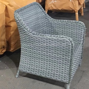 Sillas Modernas de <span class=keywords><strong>Restaurante</strong></span> <span class=keywords><strong>Mexicano</strong></span> para <span class=keywords><strong>Patio</strong></span> Exterior, Ratán Marrón Ligero para Hoteles y Villas, Juego de Muebles de Comedor - Product Image 5