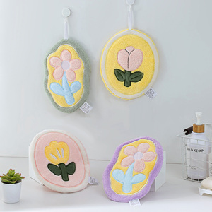 Asciugamano per Asciugare le Mani Istantaneamente, Comodo e Creativo, Asciugamano Decorativo per Bagno a Forma di Fiore, Carino - Product Image 2