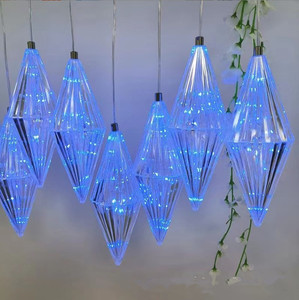 Nuovo arrivo luminoso acrilico 10 teste di cristallo di <span class=keywords><strong>diamante</strong></span> <span class=keywords><strong>lampadario</strong></span> di sabbia per festa di nozze decorazione di natale - Product Image 3
