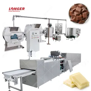 Chocolate Production Line 25-20um Three Roll Chocolate Milling Machine Chocolate Ball Mill