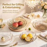 Elegante Scandinavische stijl PET dienblad met gouden rand voor bruiloft, feest, cadeau, thuis, salontafel, snacks, noten, dessert, cake, fruitplateau