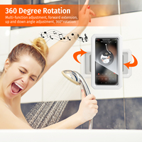 Support de téléphone portable étanche à 360 degrés pour salle de bain, Alibaba, chine