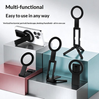 Trépied magnétique transfrontalier le plus vendu pour téléphones portables, prise de vue portable, photographie de bureau, diffusion en direct, portable