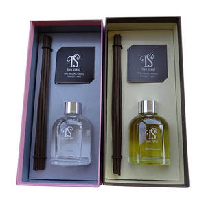 <span class=keywords><strong>Diffusore</strong></span> <span class=keywords><strong>di</strong></span> Fragranze per la Casa Personalizzato all'Ingrosso, Bottiglia Trasparente da 100ml <span class=keywords><strong>con</strong></span> <span class=keywords><strong>Bastoncini</strong></span> in Rattan e Scatola <span class=keywords><strong>di</strong></span> Copertura - Product Image 2
