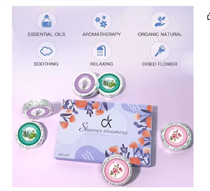 สินค้าขายดี น้ำมันหอมระเหยวีแกนแบบเม็ด กลิ่นหอมติดทนนาน ระเบิดอาบน้ำ OEM น้ำหอมอาบน้ำแบบระเหย - Product Image 2