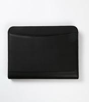 Porte-documents de conférence en cuir PU de haute qualité pour cadres, organiseur de documents A4