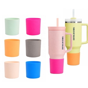 Funda Protectora de Silicona Extra Alta de 8.2cm para Vasos Stanley Quencher de 40oz y 30oz, <span class=keywords><strong>Accesorios</strong></span> para Vasos con Ajuste Profundo, Venta al Por Mayor - Product Image 1