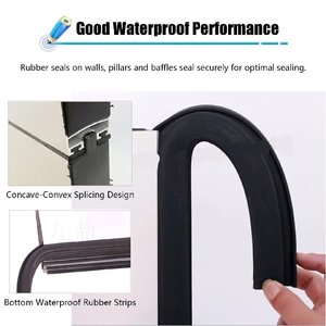 Barrera de Control de Inundaciones de Aluminio Desmontable, Ligera y Resistente a la Corrosión, para Entradas Comerciales - Product Image 2