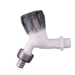 Factory supply low price colorful bib cock PVC PP ABS water tap