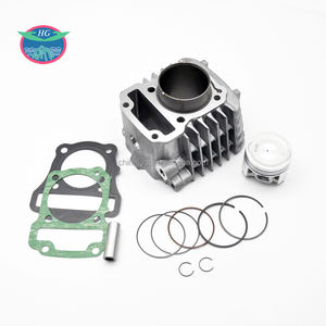 Высококачественный комплект блока цилиндров KWB110 <span class=keywords><strong>110CC</strong></span> детали мотоцикла для Honda BIZ110 POP110 12100-K03-H10 кривошипный механизм - Product Image 6