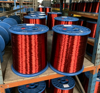 Fil d'aluminium émaillé SWG 20 22 24 26 28 30 pour bobine de générateur