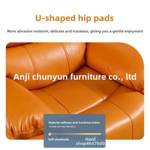 आधुनिक लक्जरी एकल सोफे की कुर्सी आलसी मालिश इलेक्ट्रिक रॉकिंग रीक्लोनिंग सुविधाओं के स्रोत कारखाने सुलभ नकल चमड़े - Product Image 3