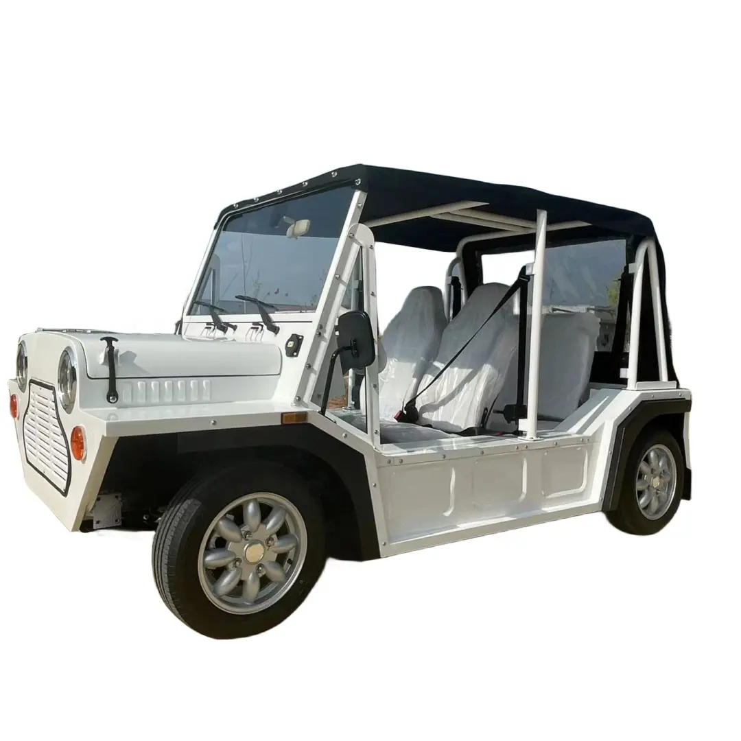 Moke Auto James Bond 70Km Snelheid Nieuwe Energie Voertuig 150ah Lithiumbatterij Elektrische Auto Moke Nieuw Ontwerp Moke Auto