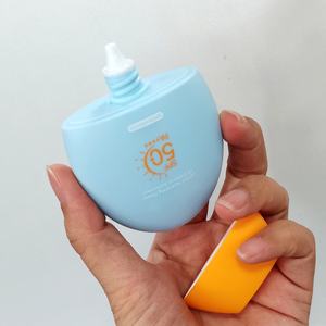 Tube de crème solaire vide personnalisé de 40,0 à 56,5 ml, emballage à presser pour lotion, crème et shampoing - Product Image 1