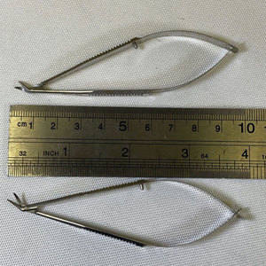 Ciseaux corneaux universels personnalisés avec logo du fabricant de premier plan, nouveau design, ensemble d'instruments courbés en acier inoxydable, manuel, prix compétitif - Product Image 6
