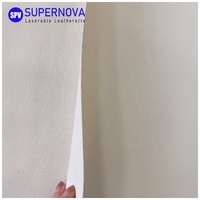 Feuilles de similicuir PU gravables au laser UV de qualité supérieure avec support adhésif pour patchs personnalisés, étiquettes de bagages et projets DIY