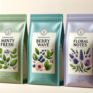 ถุงกาแฟแบบมีซิปล็อคและวาล์ว  ขนาด 200 กรัม 250 กรัม 340 กรัม 500 กรัม 1 กิโลกรัม 12 ออนซ์ <span class=keywords><strong>5</strong></span> ปอนด์ 2 กิโลกรัม  วัสดุพลาสติก PE  แบบกำหนดเองได้ - Product Image 3