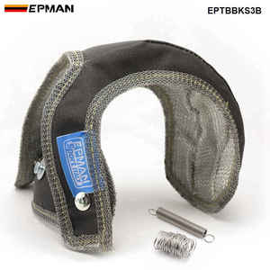 EPMAN-Manta Turbo para motocicleta, cubierta protectora de calor para Leon <span class=keywords><strong>Cupra</strong></span> <span class=keywords><strong>280</strong></span> Golf R S3 8V Gti EPTBBKS3B, IS38 - Product Image 1