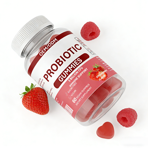 <span class=keywords><strong>5</strong></span> Miliar CFU Probiotik Gummies Rasa Stroberi 60 Vegan Bebas Gula Dukungan Kesehatan Tulang & Imunitas Dewasa 2 Per Porsi |   OEM/ODM - Product Image 1