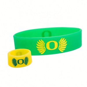 Pulseras de Silicona Impresas con Serigrafía, Resistentes al Agua, Diseño Personalizado, para Promoción de Eventos Deportivos, con Color Personalizado - Product Image 6
