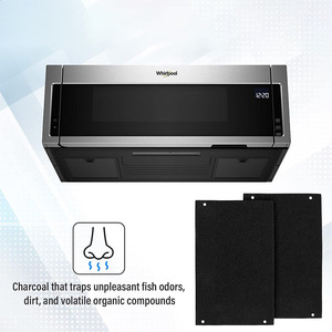 Filtros de carbón para horno microondas Whirlpool WML55011HS WML75011HZ, piezas de repuesto para atrapar olores - Product Image 1