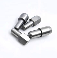 Goupilles de positionnement en acier inoxydable de haute précision avec filetage, goupilles cylindriques fixes, goupilles de centrage personnalisées