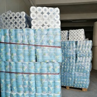 Papier toilette épaissi 4 plis, papier hygiénique de qualité supérieure, haute absorption, durable, sans peluches, pour la maison, l'hôtel, le bureau