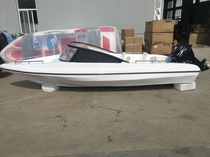 Barca <span class=keywords><strong>da</strong></span> Pesca in Vetroresina a 6 Posti, Yacht Veloce, Attrezzatura per Giochi d'Acqua - Product Image 4