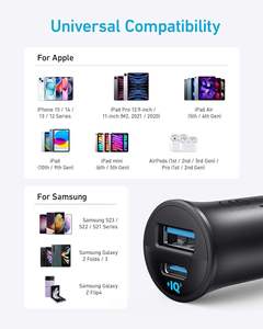 <span class=keywords><strong>Chargeur</strong></span> de voiture USB-C <span class=keywords><strong>Anker</strong></span> 30W, adaptateur de voiture Type C, <span class=keywords><strong>chargeur</strong></span> de voiture 2 ports, adaptateur d'alimentation, <span class=keywords><strong>chargeur</strong></span> IQ 3.0 pour <span class=keywords><strong>iPhone</strong></span> 17 16 15 Series - Product Image 5