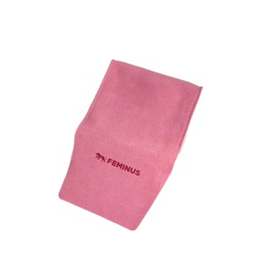 Wholesale High Quality Pink Velvet Suede Luxury Gift Bags Custom Logo <b>Mini</b> Jewelry Watch <b>Pouch</b> - Product Image 5