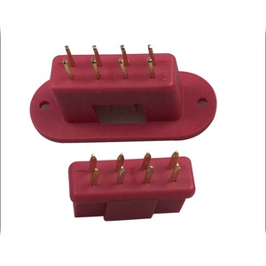 Conector de 8 núcleos MPX chapado en oro, macho, hembra, múltiplex, enchufe de 8 pines, cable de señal, piezas de conexión para RC, modelo de avión, Dron, barco - Product Image 5