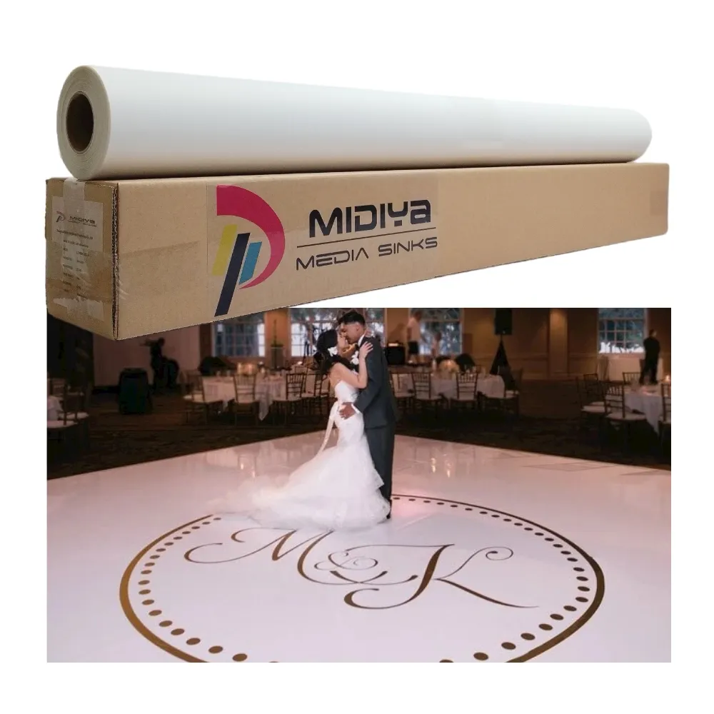 self adhesive vinyl rolls digital printing vinyl sticker for car removable vinyl wedding dance floor