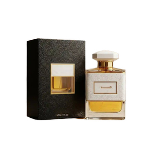 Style Perfume <b>Box</b> With Outer Wrap And Inner Tray Smooth Coating And Minimalist Logo For Modern Scent Brands - Product Image 1