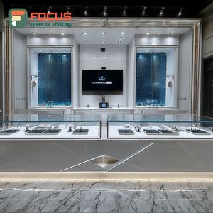 Vitrina de Vidrio Comercial para Exhibición Interior de Joyería, Superficie Pulida, Alta Visibilidad - Product Image 5