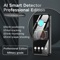 Détecteur de signal professionnel T2, mini caméra espion, détecteur caché, anti-pistage, scanner de signaux espions, détecteur de signaux RF GPS pour hôtel