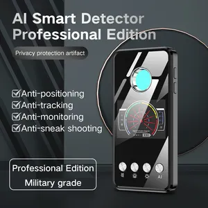 Profession eller T2-Signaldetektor Spion Mini-Kamera Versteckter Detektor Anti-Tracking-Spionage-Bug-Scanner Hotel RF GPS-Signal detektor