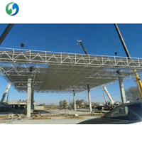 Estructura de Techo de Acero Estándar para Gasolinera, Personalizable OEM/ODM, con Especificaciones a Medida