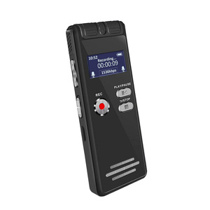 Siêu HD Tiếng Ồn Giảm Kép <span class=keywords><strong>Microphone</strong></span> Âm Thanh Kỹ Thuật Số Ghi Âm Dictaphone - Product Image 5