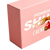 Boîte en carton ondulé personnalisée pour l'emballage des fruits, impression personnalisée, boîte couleur écologique, vente en gros